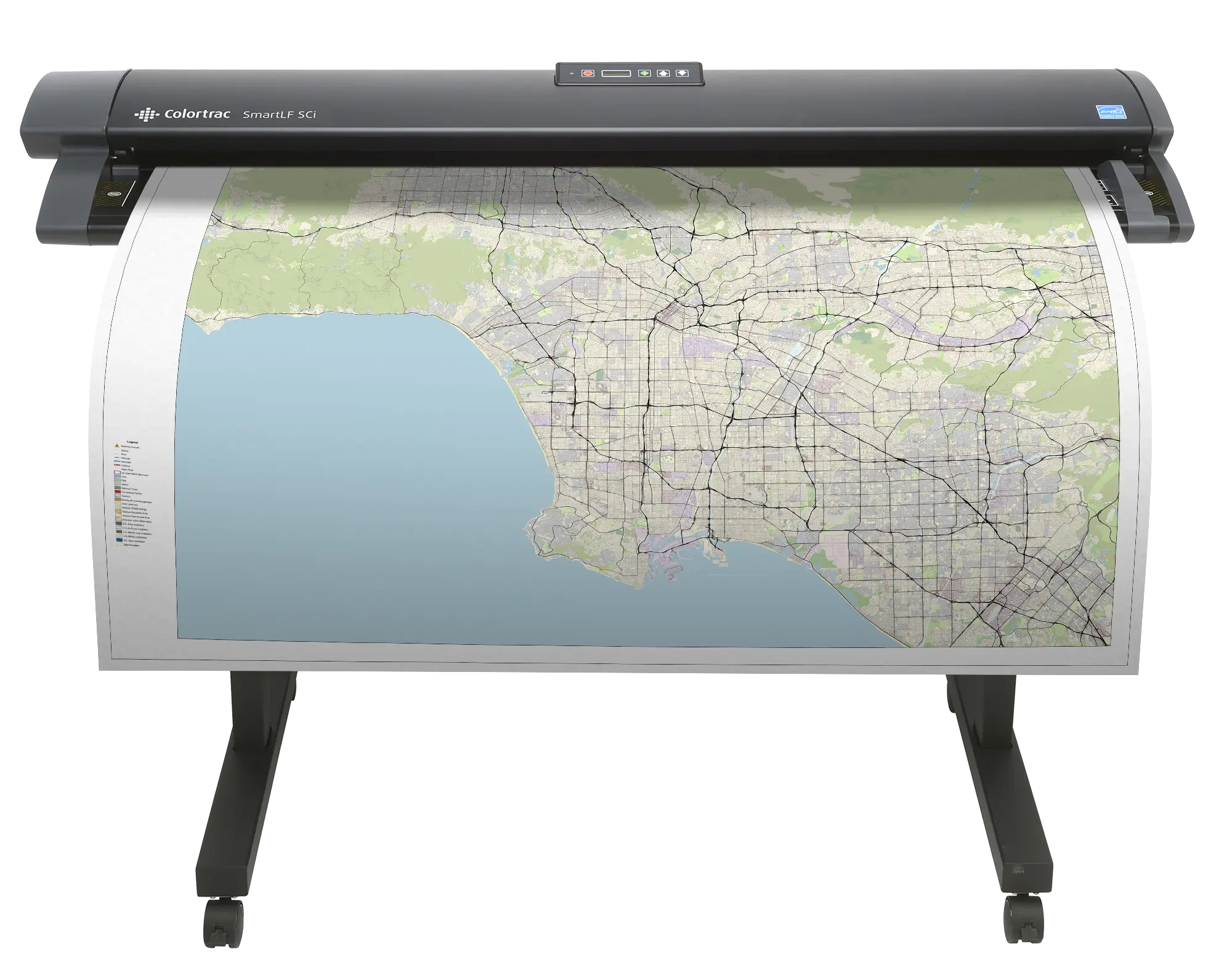 SmartLF SCi scanning map of Los Angeles, California